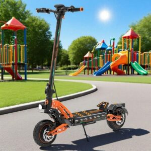1 Trottinette électriques DriveTron Pliable 1400W vitesse 80Km/h avec une autonomie de 45km pour Adultes